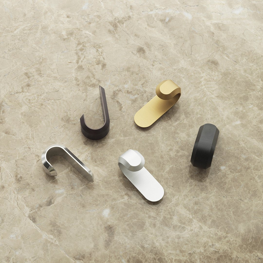 Curve Mini Hook - Set of 2 (Order Quantity: 6)