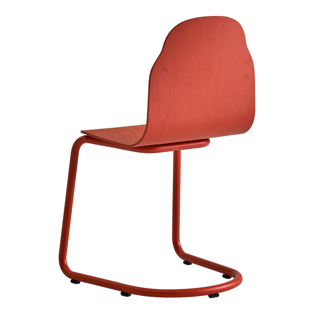 Body Cantilever Chair - Wooden Frame