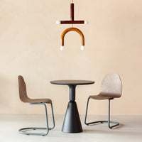 Body Cantilever Chair - Wooden Frame