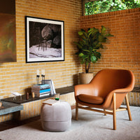 Circus Pouf in Velour