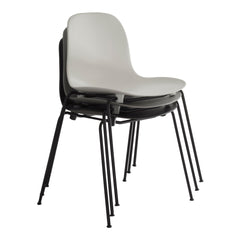 Form Side Chair - Metal Legs - Stackable