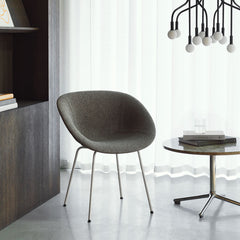 Mat Dining Chair w/ Arms - Fully Upholstered