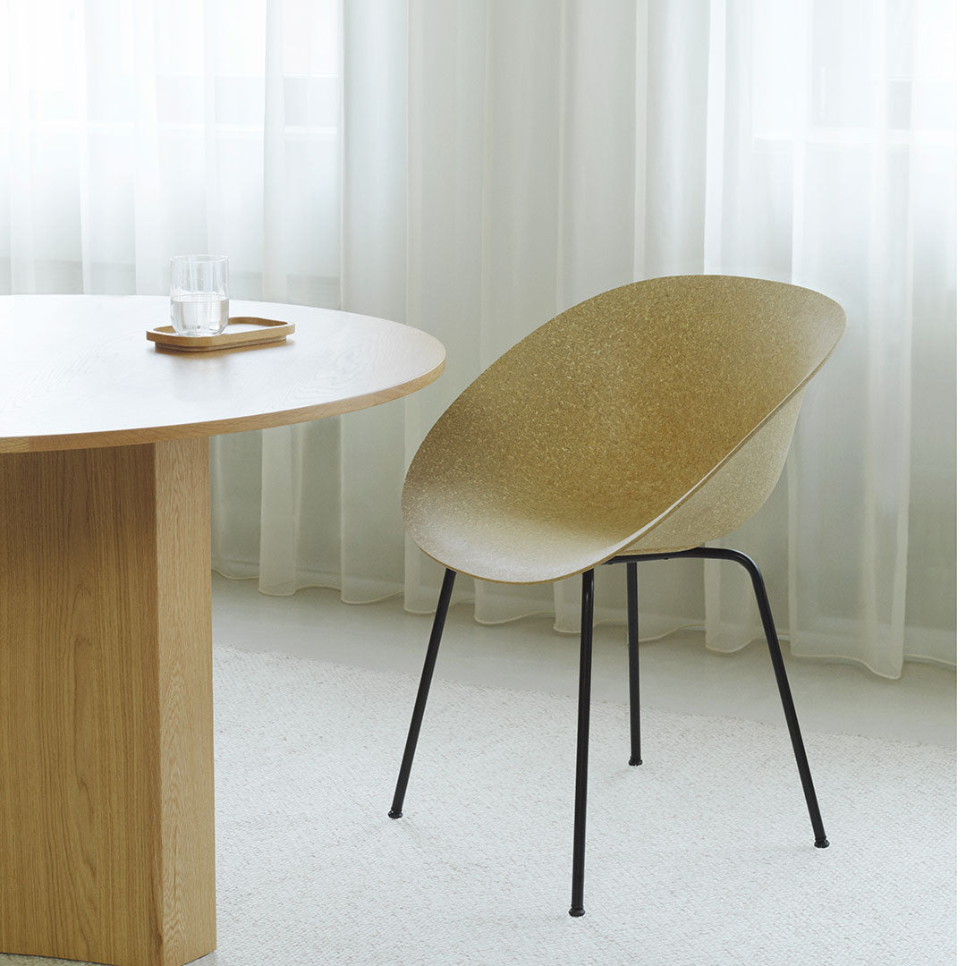 Mat Dining Chair w/ Arms