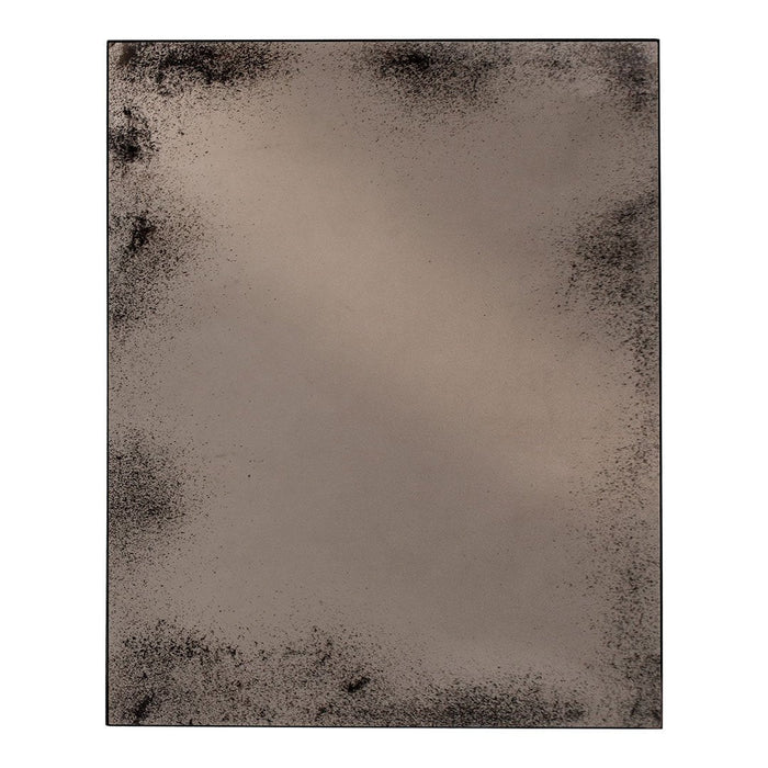 Metallic bronze with a subtle textured pattern and dark, smoky accents. Perfect for modern decor.