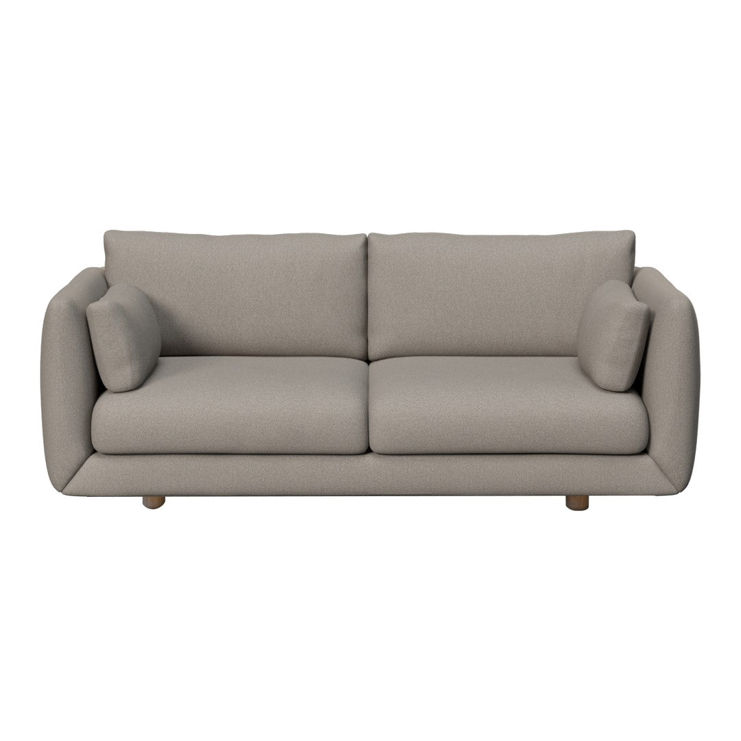 Bloom 2-Seater Sofa w/ Wooden Legs