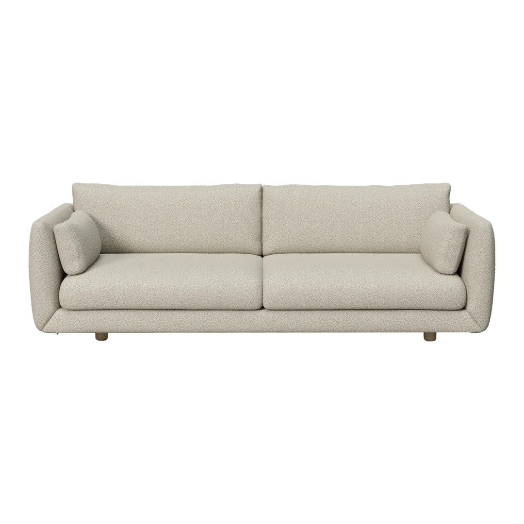 Bloom 3-Seater Sofa w/ Wooden Legs