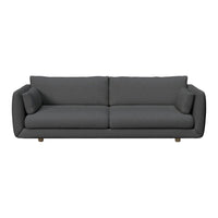 Bloom 3-Seater Sofa w/ Wooden Legs