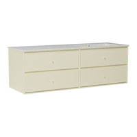 SU2404 Bathroom Vanity w/ Basin - 55.4" W
