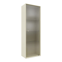Ripple VI Tall Bathroom Cabinet - Wall Mounted