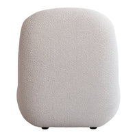 Textured light gray upholstery with a soft, cozy pattern, perfect for modern home decor.