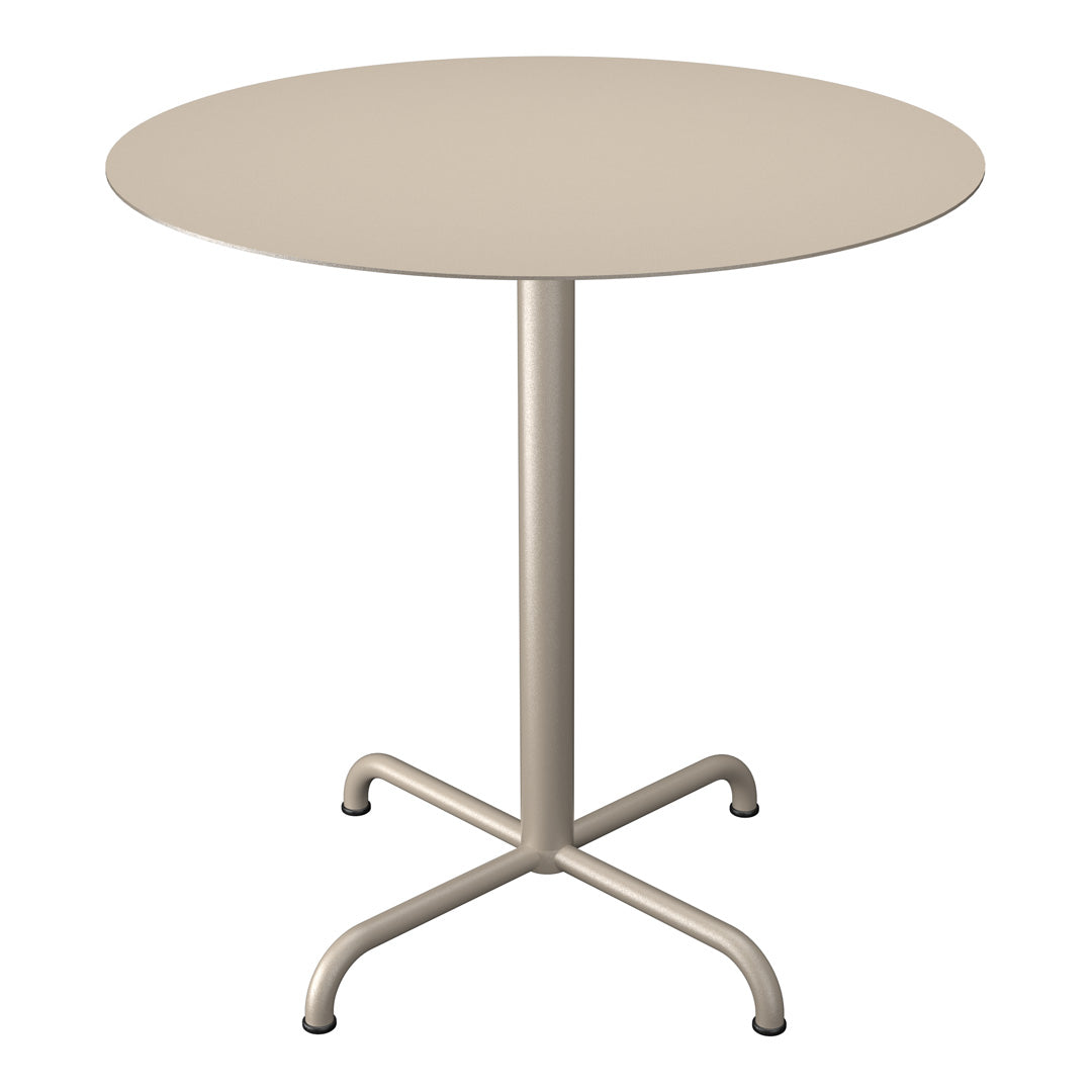 PICO Outdoor Café Table w/ 4-Star Base - Round