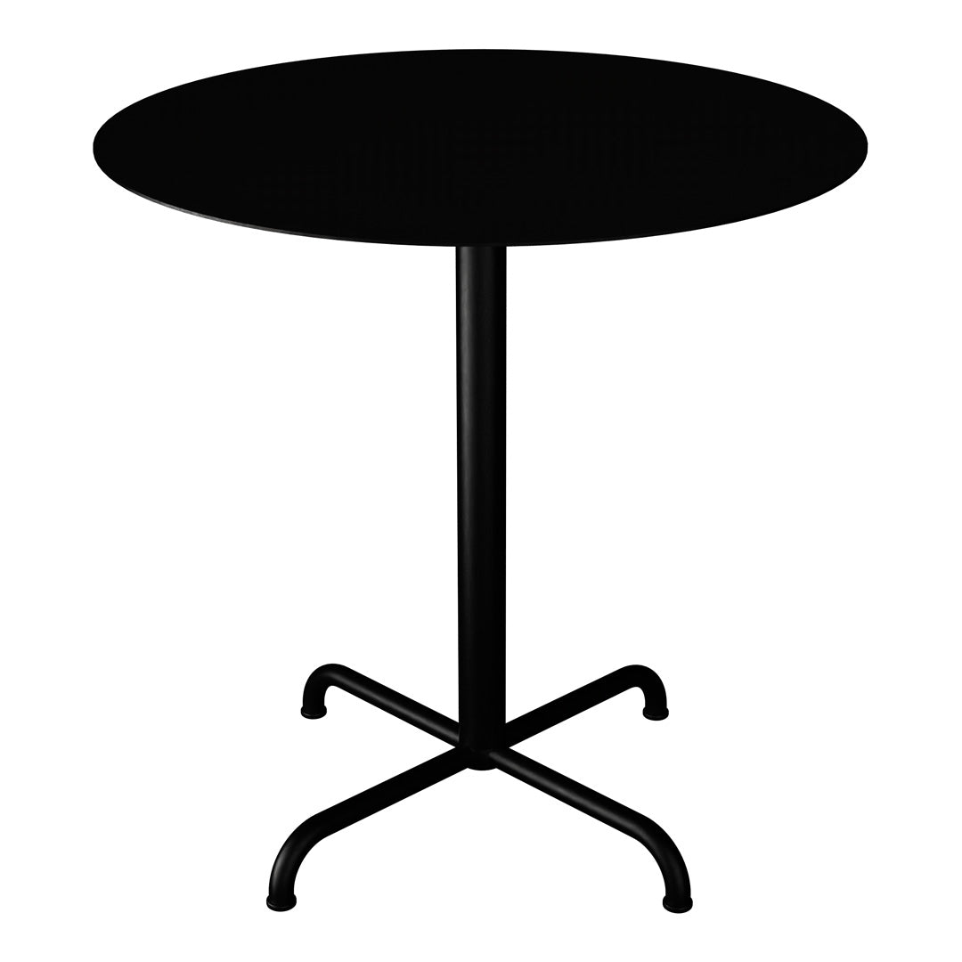 PICO Outdoor Café Table w/ 4-Star Base - Round