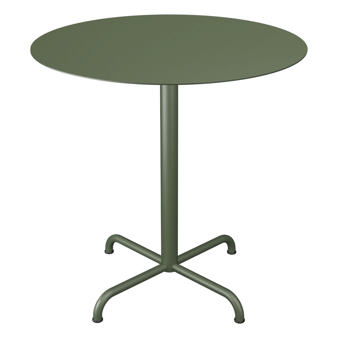 PICO Outdoor Café Table w/ 4-Star Base - Round