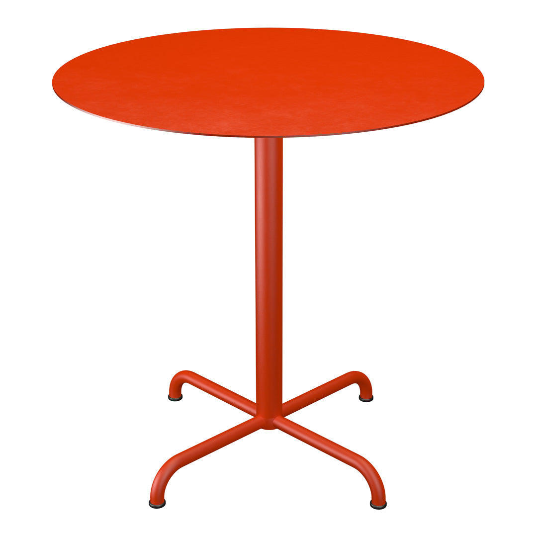 PICO Outdoor Café Table w/ 4-Star Base - Round