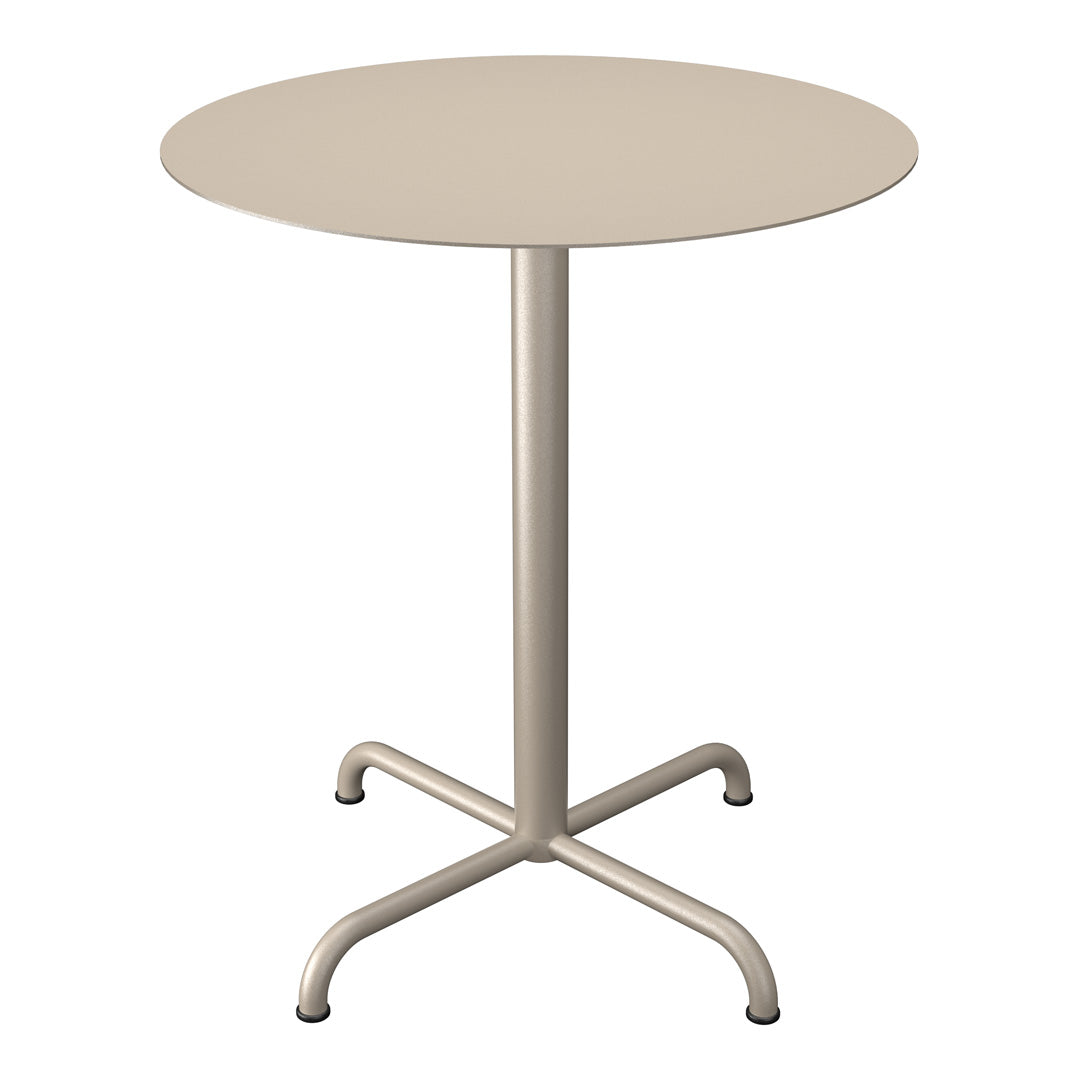 PICO Outdoor Café Table w/ 4-Star Base - Round