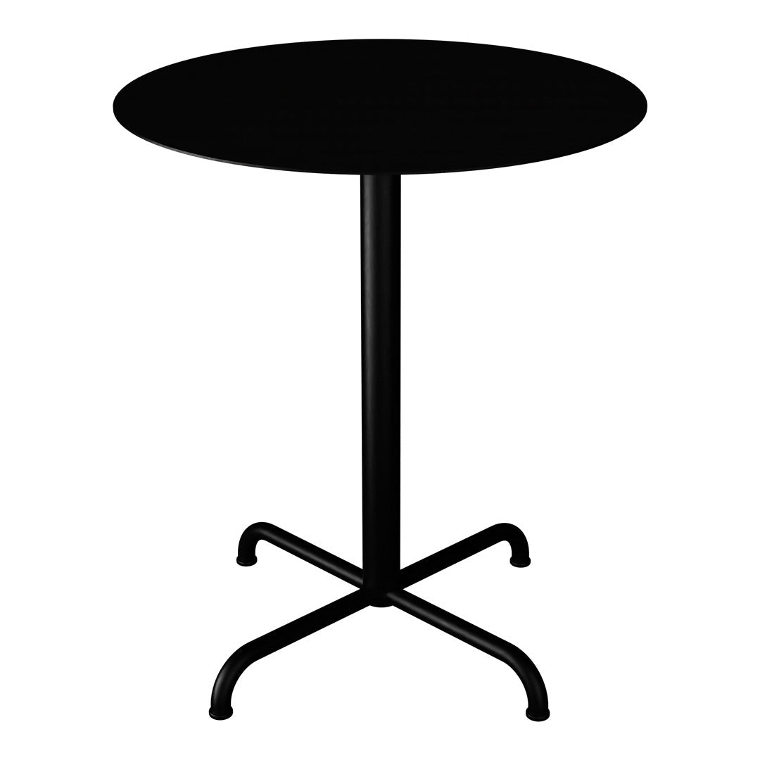 PICO Outdoor Café Table w/ 4-Star Base - Round