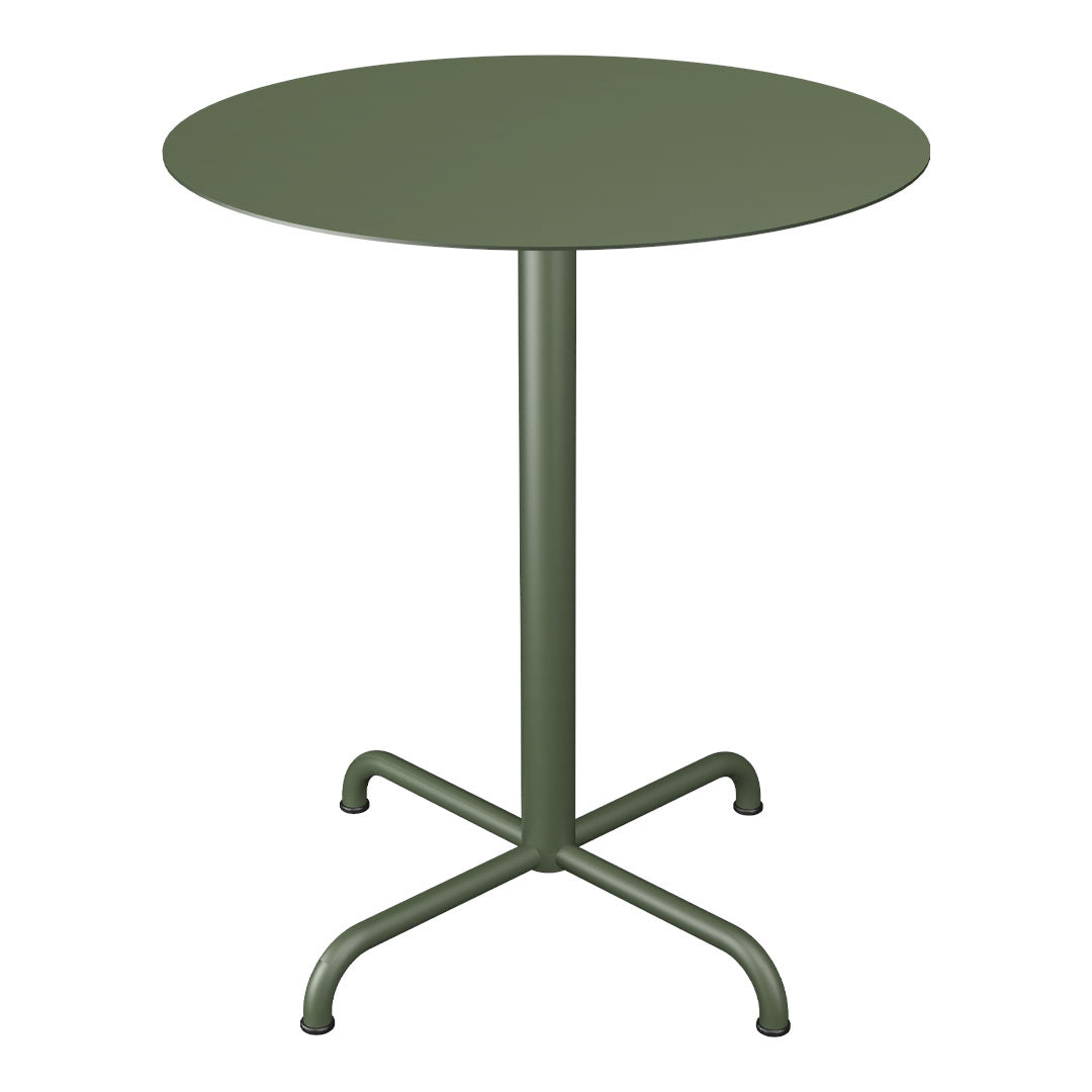 PICO Outdoor Café Table w/ 4-Star Base - Round