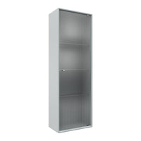 Ripple VI Tall Bathroom Cabinet - Wall Mounted