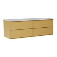 SU2404 Bathroom Vanity w/ Basin - 55.4" W