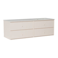 SU2404 Bathroom Vanity w/ Basin - 55.4" W