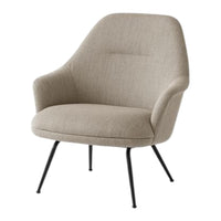 Rely HW140 High Back Lounge Armchair - Fully Upholstered - Tube Base