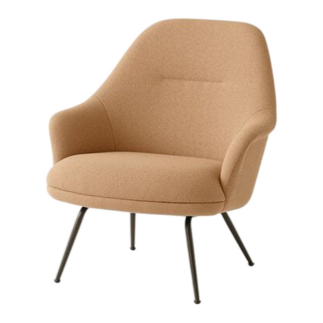 Rely HW140 High Back Lounge Armchair - Fully Upholstered - Tube Base