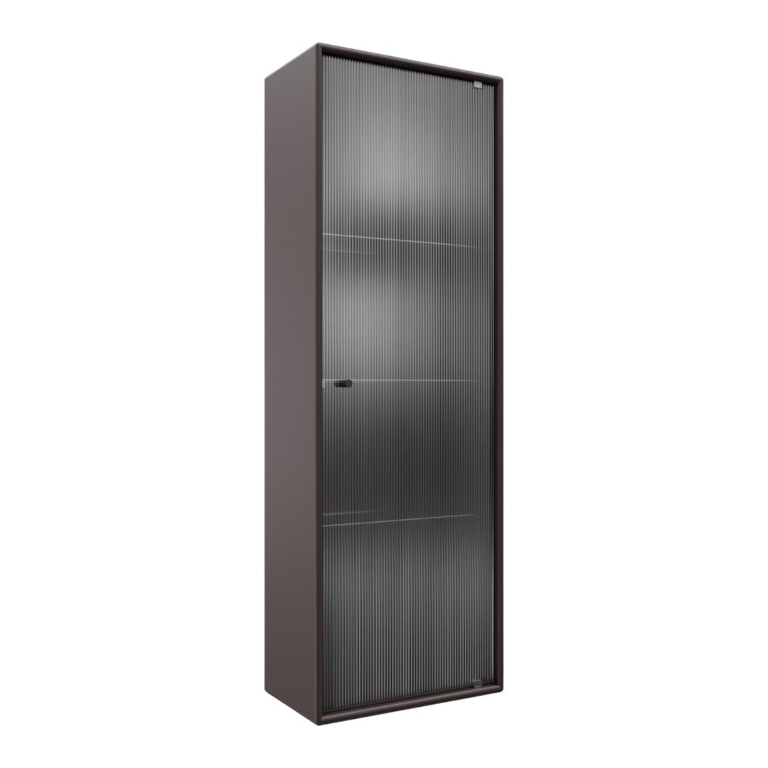 Ripple VI Tall Bathroom Cabinet - Wall Mounted