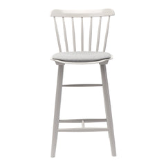 Ironica Counter Stool - Seat Upholstered - Beech Pigment Frame