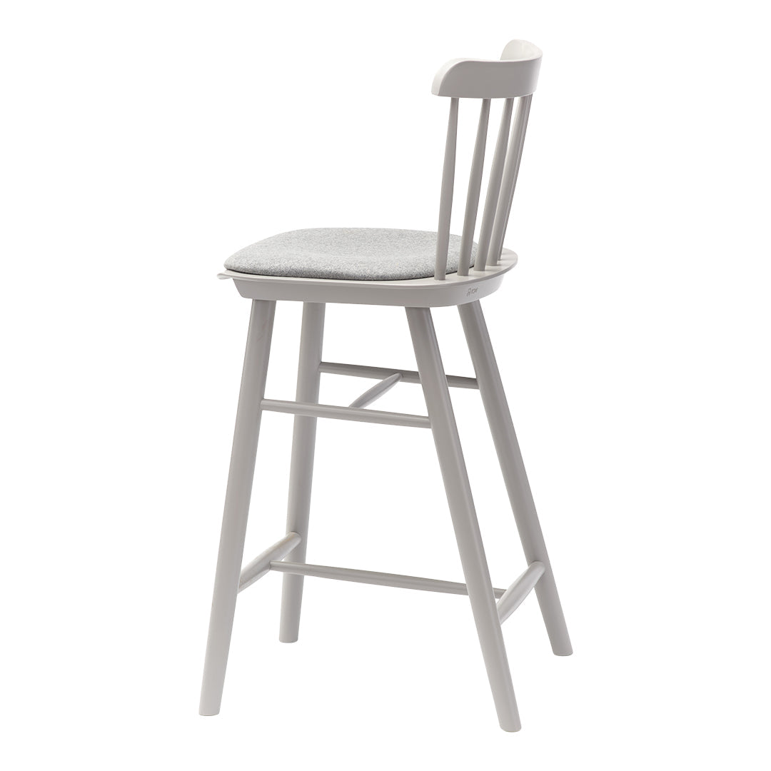 Ironica Counter Stool - Seat Upholstered - Oak Pigment Frame