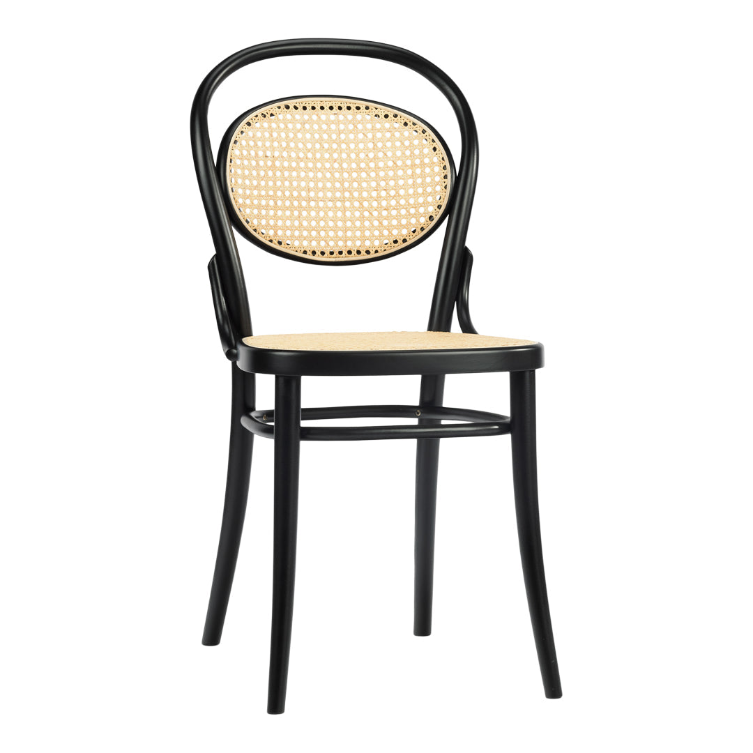 Chair 20 - Cane Back & Seat Upholstered - Beech Pigment Frame