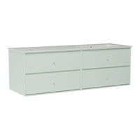 SU2404 Bathroom Vanity w/ Basin - 55.4" W