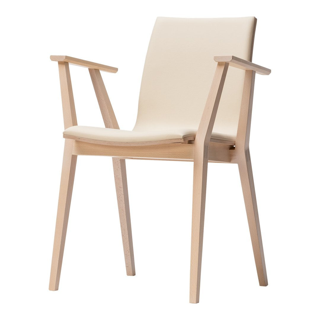 Stockholm Armchair - Upholstered - Beech Frame