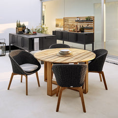 Endless Outdoor Dining Table - Round