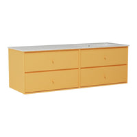 SU2404 Bathroom Vanity w/ Basin - 55.4" W