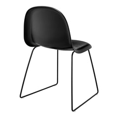 Gubi 3D Dining Chair - Sledge Base Stackable - Plastic Shell