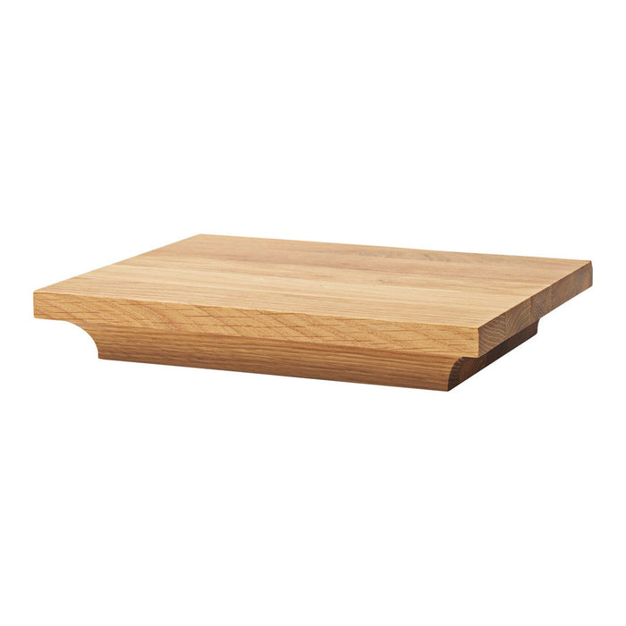 Natural wood finish, light oak color, smooth surface with a subtle grain pattern. Perfect for modern decor.