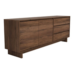 Wave Sideboard - 2 Doors with 3 Drawers