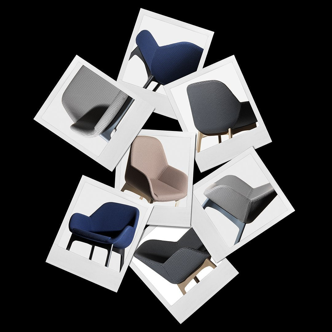 Clap Chair - Embossed Fabric