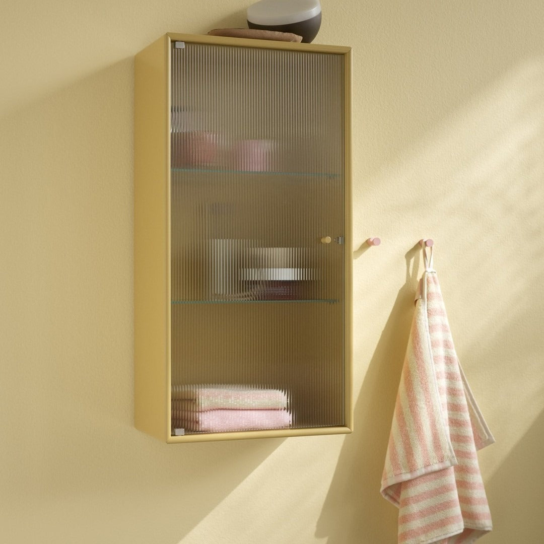 Ripple V Bathroom Cabinet - Wall Mounted