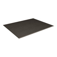 Textured dark gray mat with subtle ribbed pattern, ideal for enhancing any space's aesthetic.