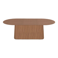 P.O.V. Oval Table - Central Base