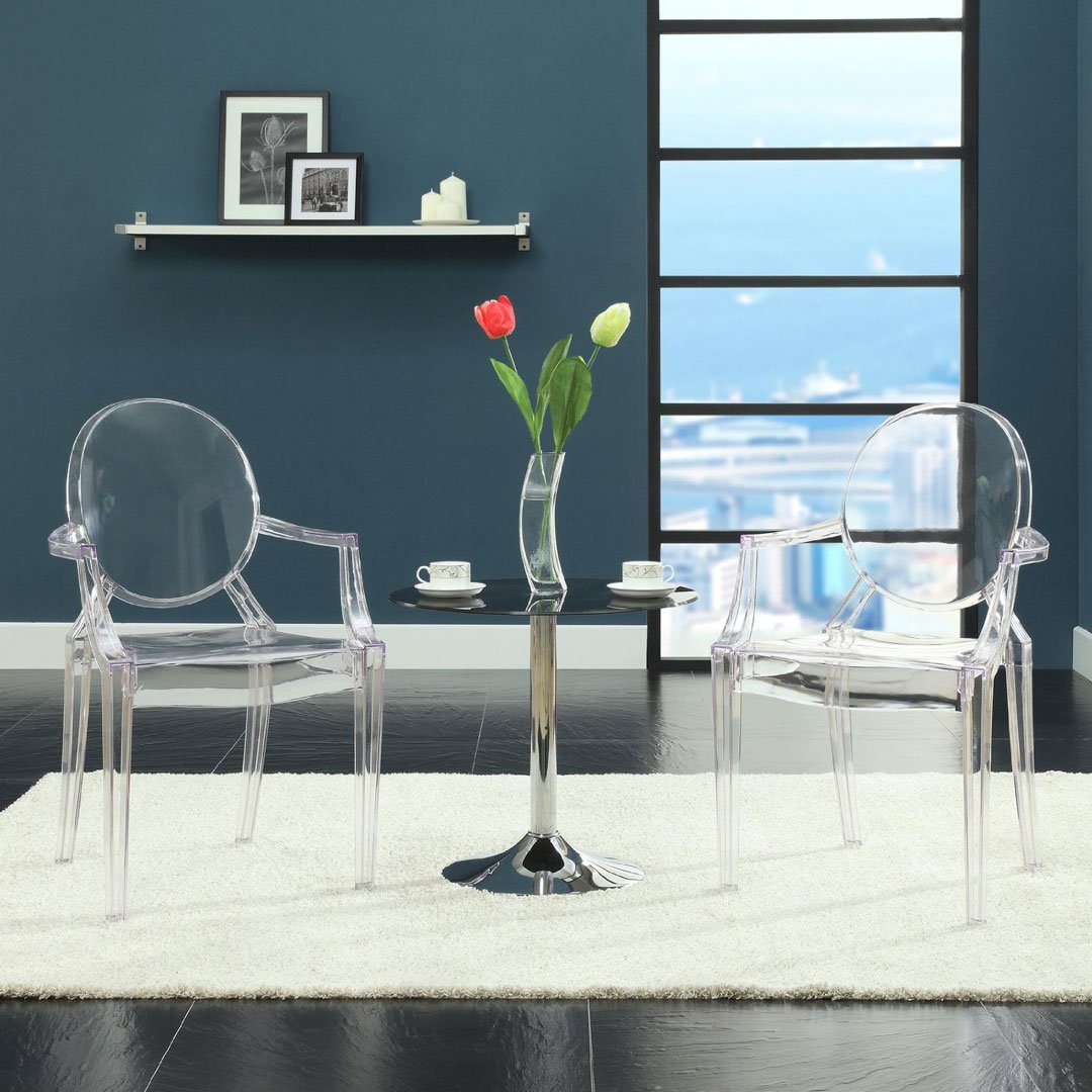 Louis Ghost Chair - Set of 2