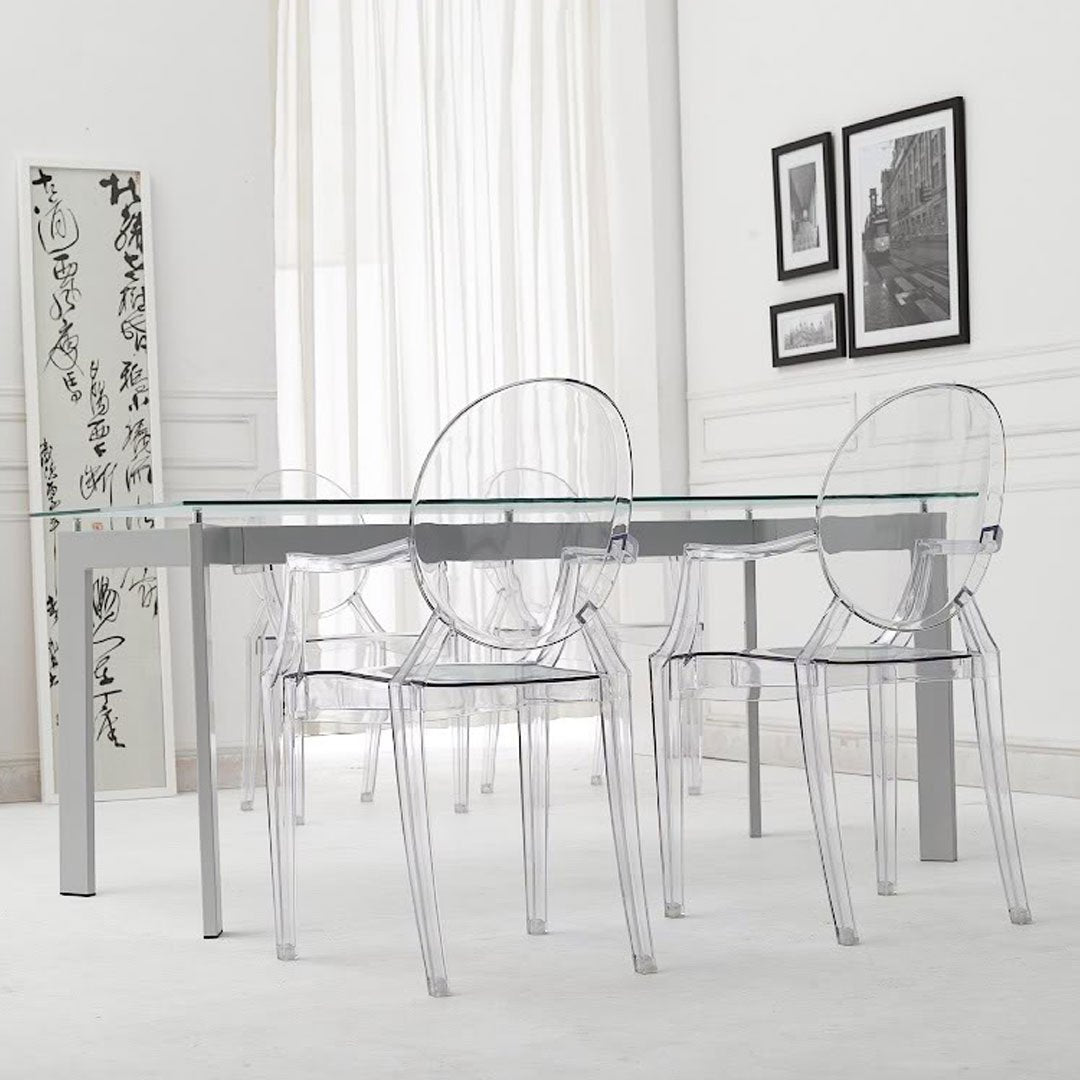 Louis Ghost Chair - Set of 2