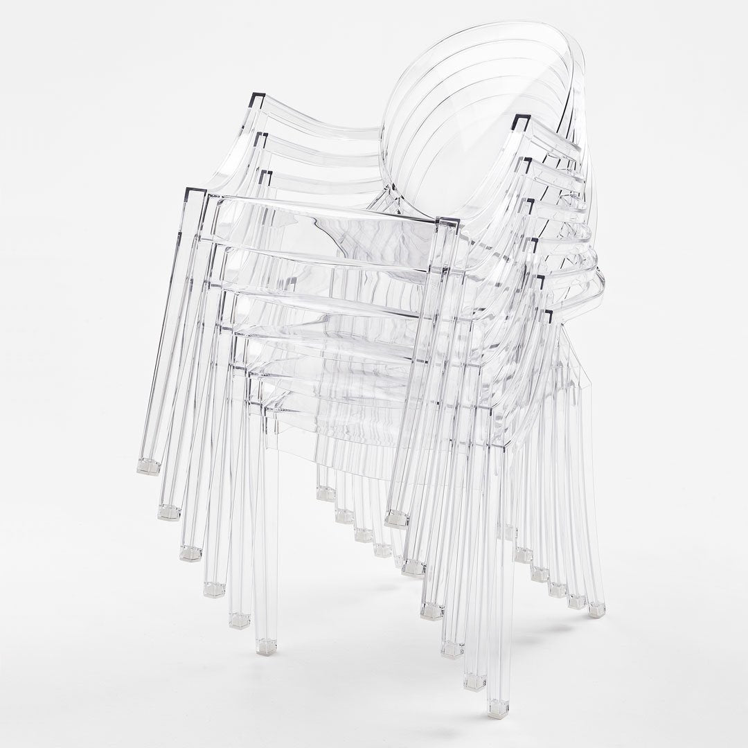 Louis Ghost Chair - Set of 2