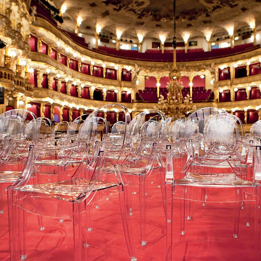 Louis Ghost Chair - Set of 2