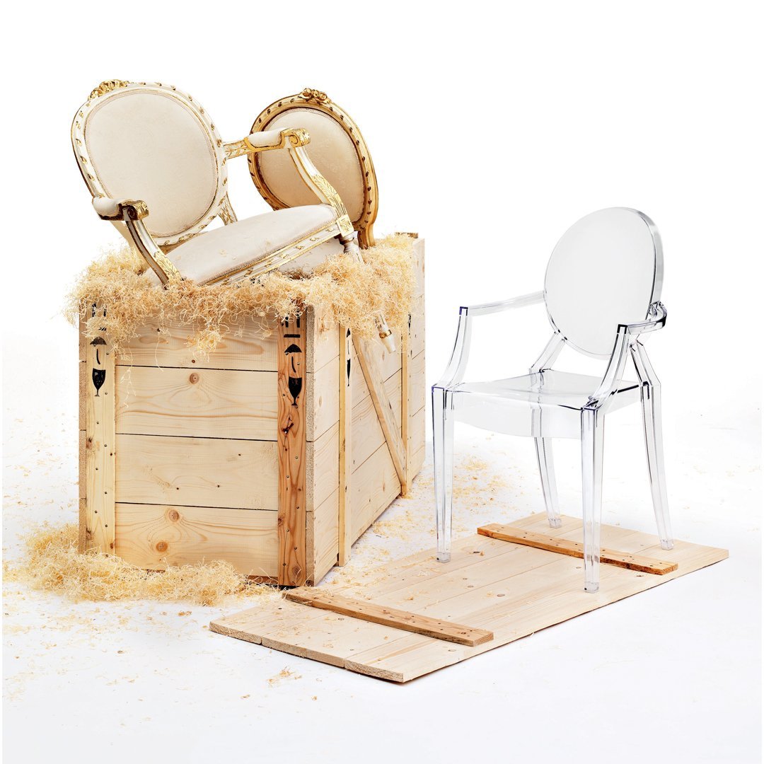 Louis Ghost Chair - Set of 2