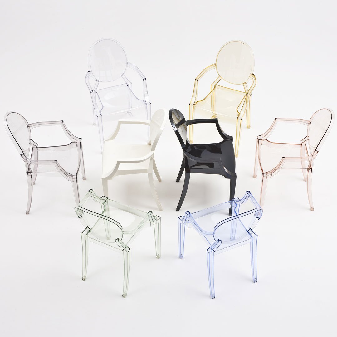 Louis Ghost Chair - Set of 2