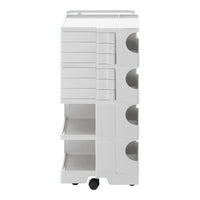 Boby Office Trolley - 37.2" H