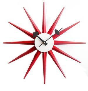 Nelson Sunburst Clock – Design Public