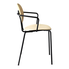 Piet Hein Chair w/ Armrest - Seat Upholstered